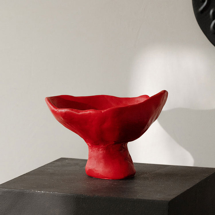 Abstract Organic-Shaped Decorative Bowl