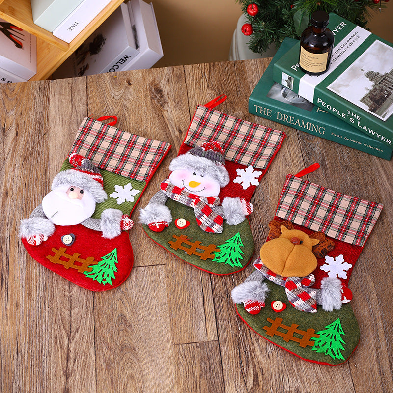 Christmas stocking with creative designs Kalsten