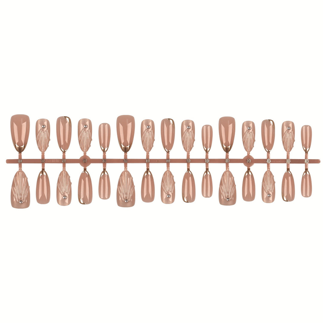 Elegant Art Deco Style Press-On Nails