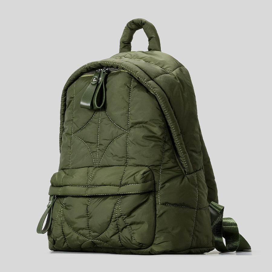 Quilted Puffer Backpack