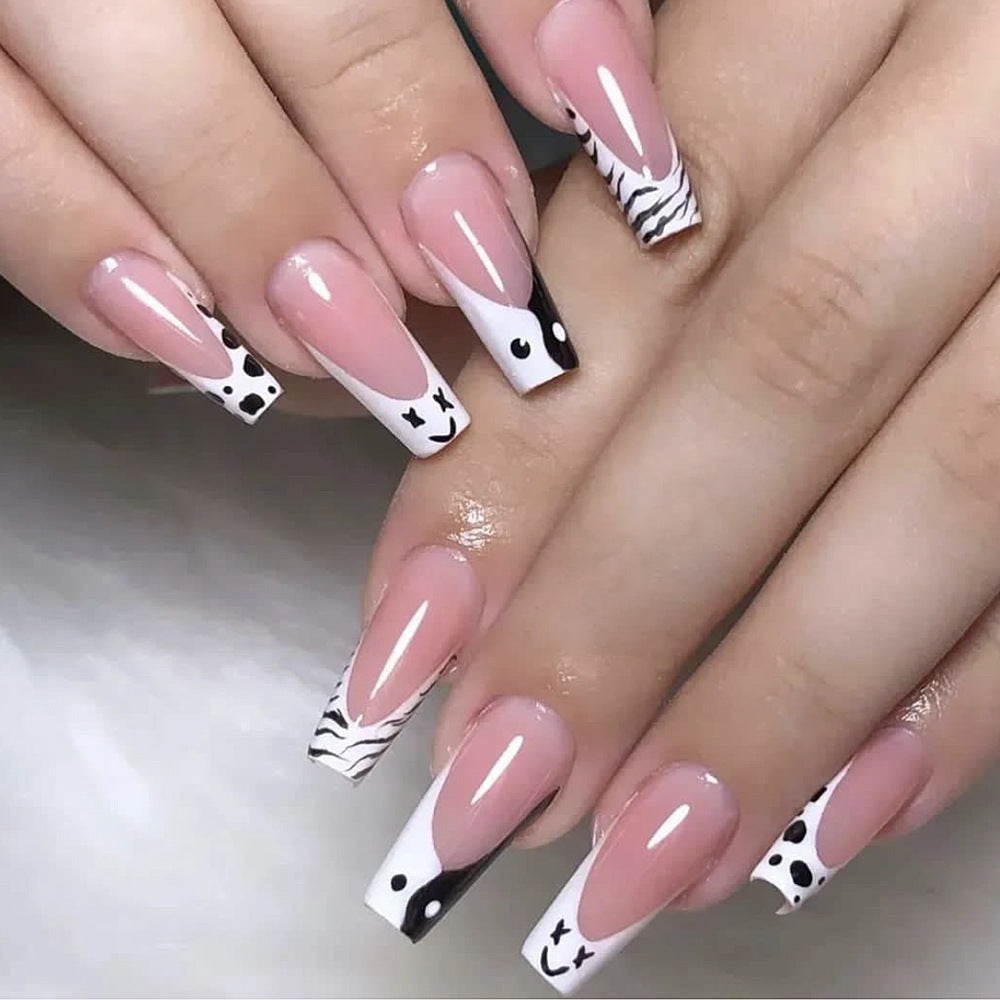 Artistic Animal Print Nail Art Extensions Kalsten