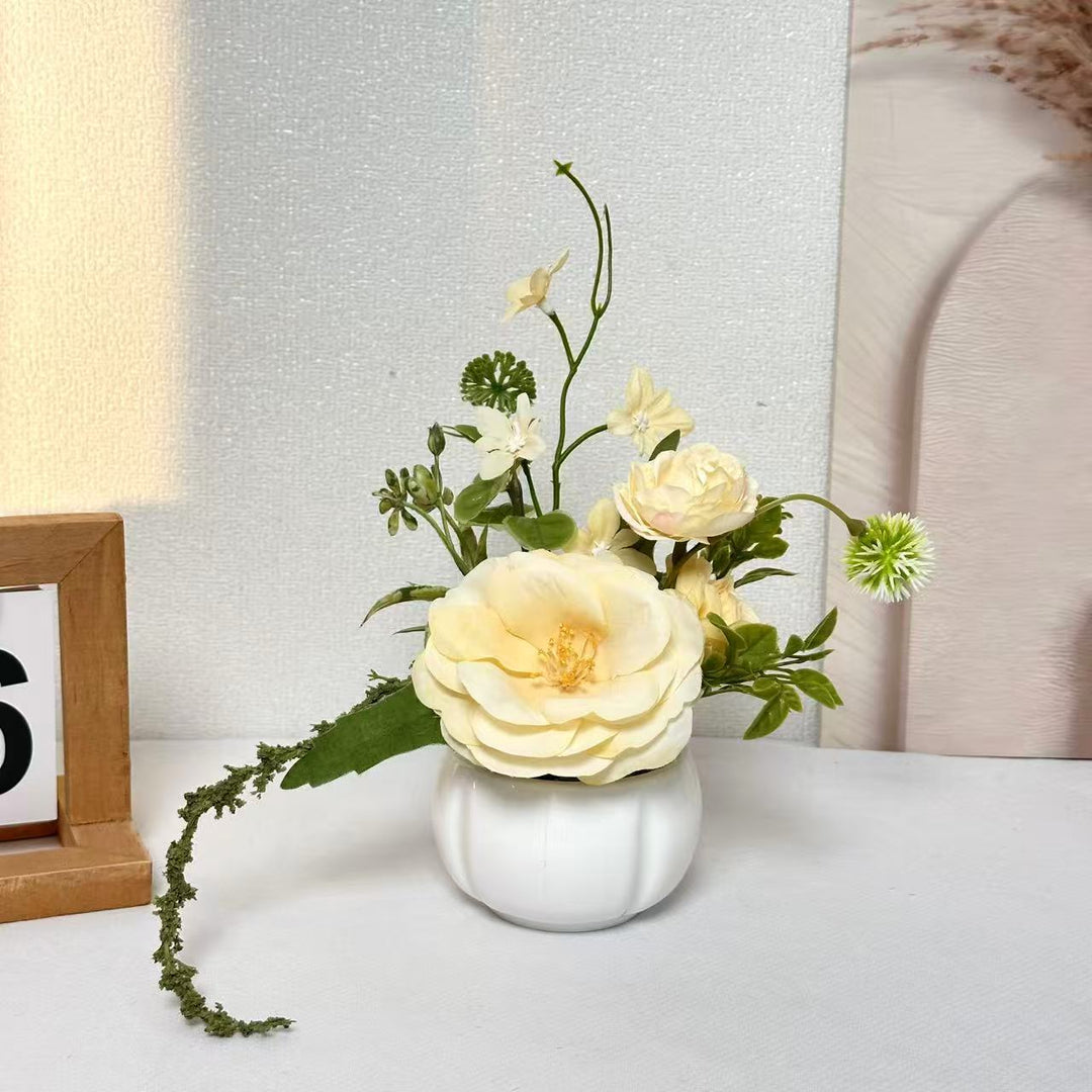 Elegant Artificial Flower Arrangement for Indoor Decor