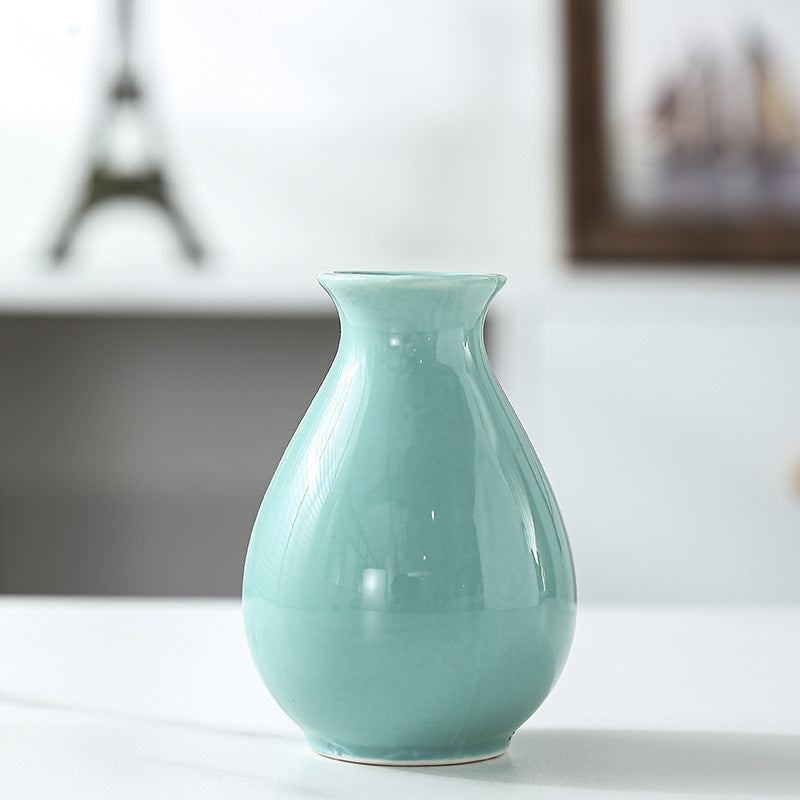 Contemporary Teardrop-Shaped Ceramic Decor Kalsten