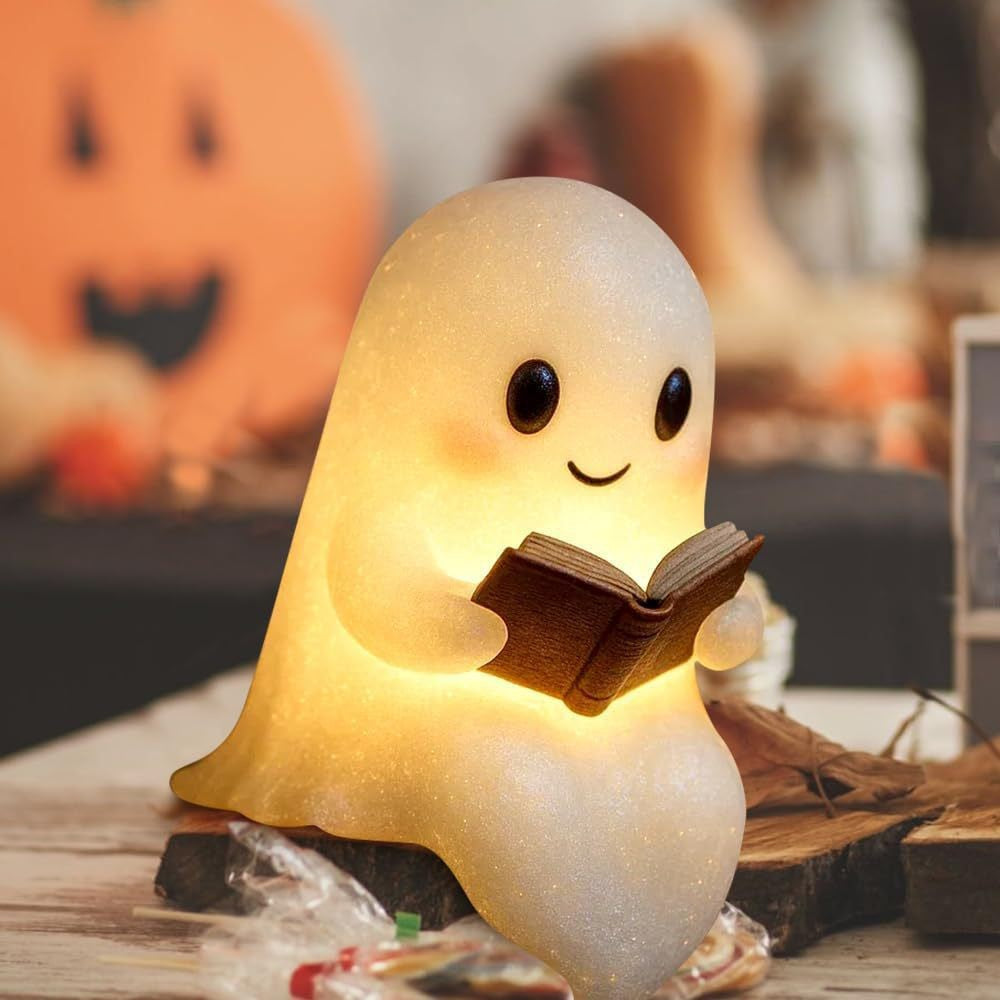 Whimsical Ghost Figurine Decoration Kalsten
