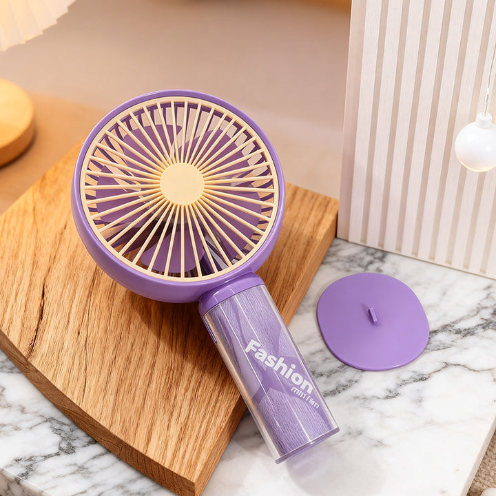 Portable table fan with USB connection and flexible tilt function Kalsten
