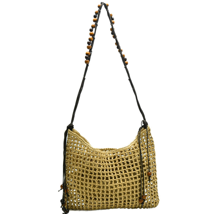 Handwoven shoulder bag with original design Kalsten