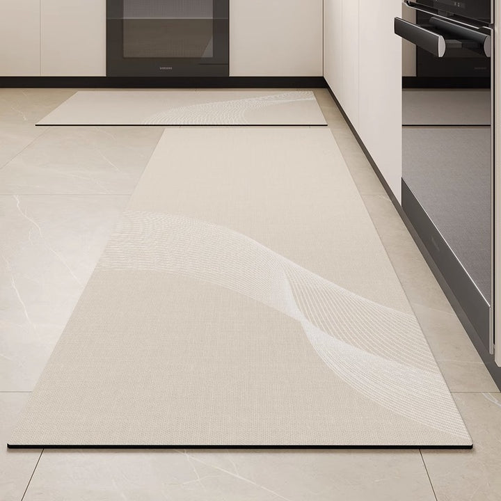 Abstract Line Art Non-Slip Kitchen Mat Kalsten