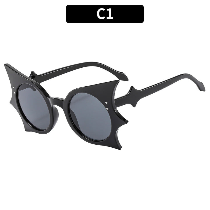 Artistic Sculptural Cat-Eye Sunglasses