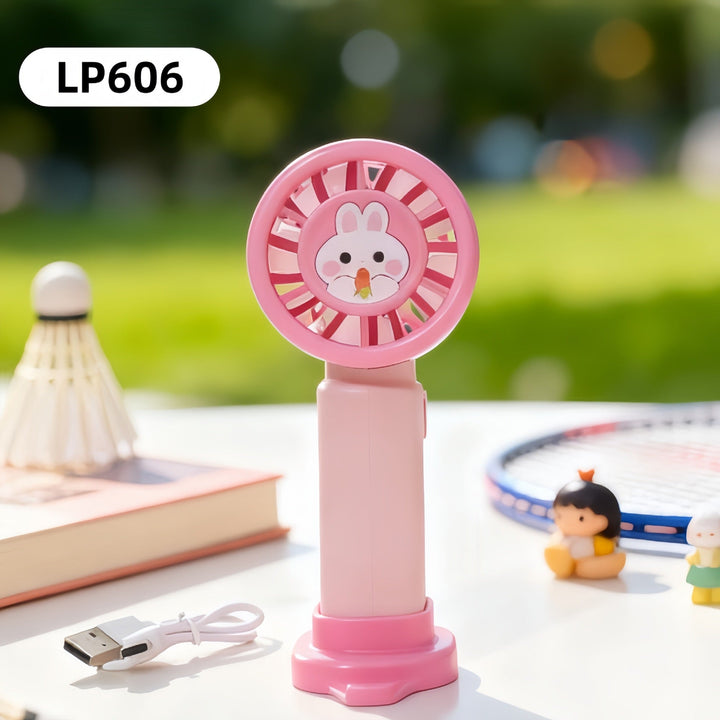 Ladies Portable Mini USB Fan with Animal Lion Design Kalsten