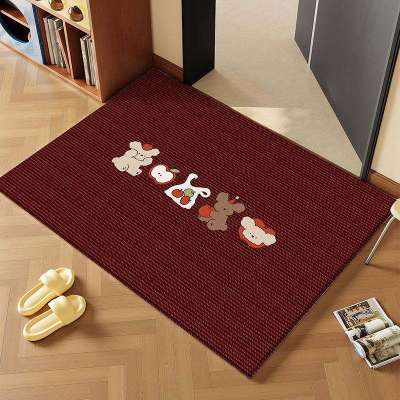 Playful Animal-Themed Indoor Mat