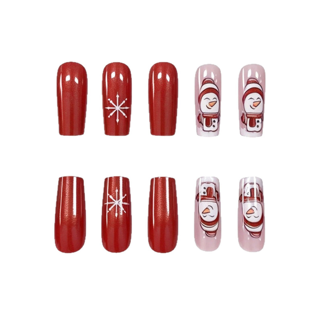Festive Holiday Nail Art Extensions Kalsten