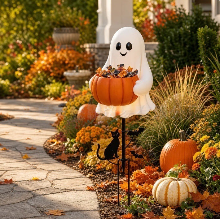 Decorative Halloween Ghost Garden Stake Kalsten