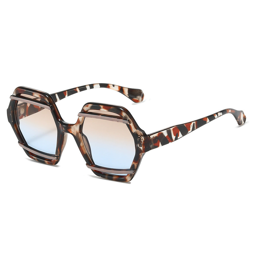 Oversized Geometric Sunglasses Kalsten