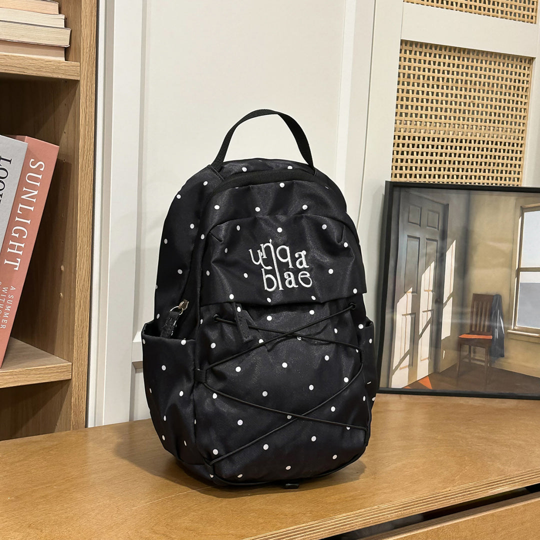 Stylish Lightweight Polka Dot Backpack Kalsten