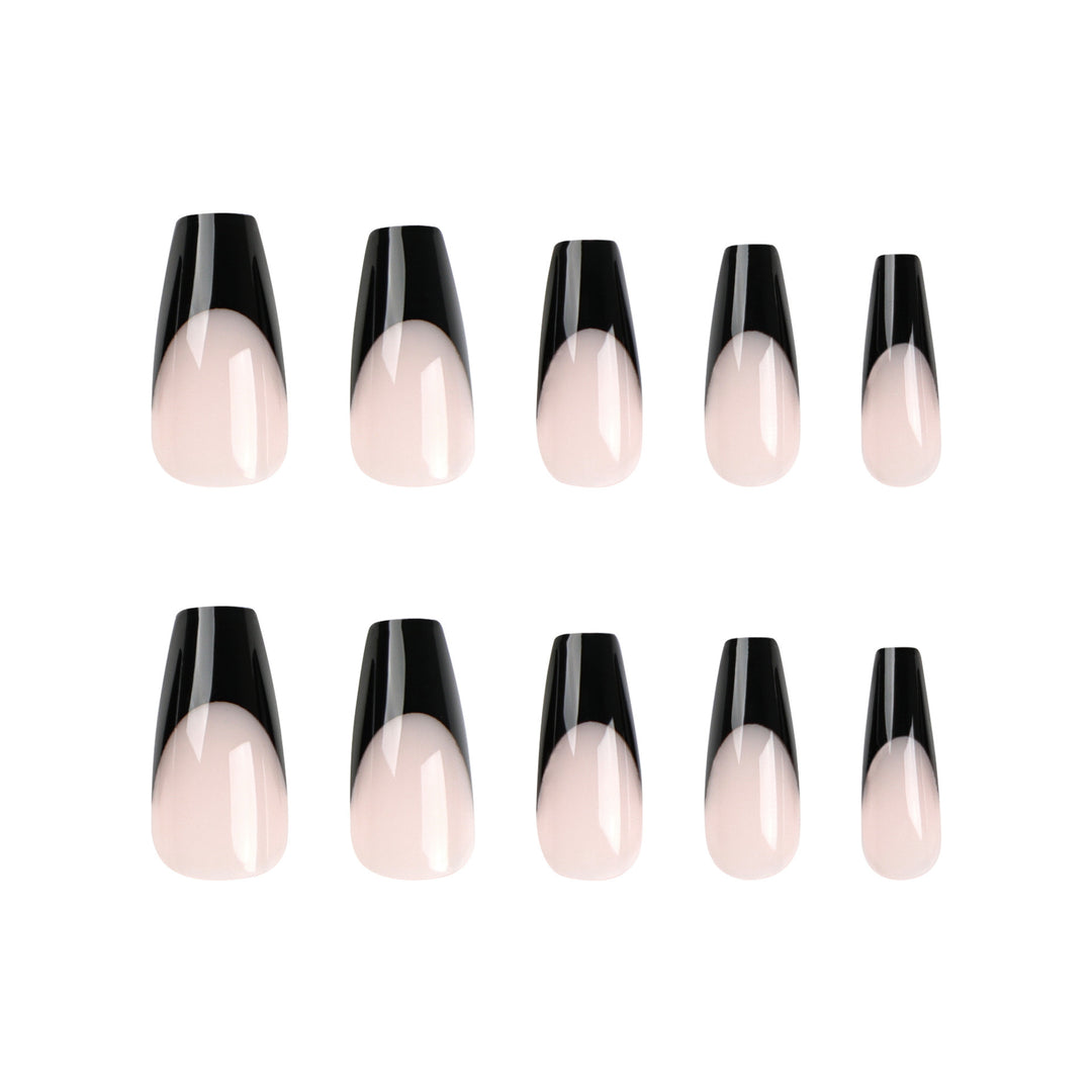 Nail art set with outstanding French design Kalsten