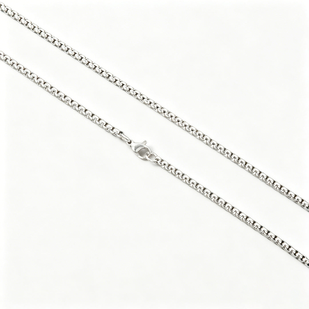 Sleek Stainless Steel Chain Necklace Kalsten