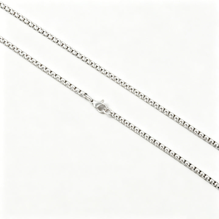 Sleek Stainless Steel Chain Necklace Kalsten