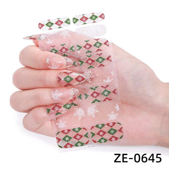 Floral Nail Art Stickers