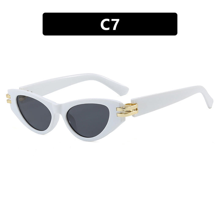 Ladies Cat-Eye Sunglasses with Luxurious Accents Kalsten