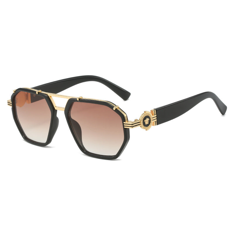 Elegant Oversized Geometric Sunglasses Kalsten