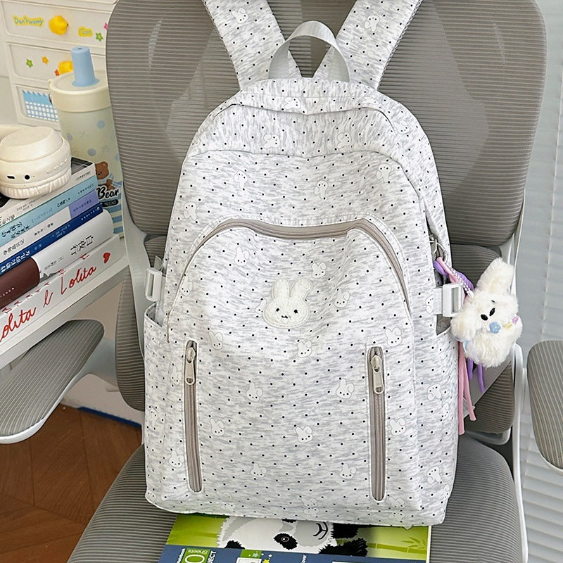 Cute Bunny-Themed School Backpack Kalsten