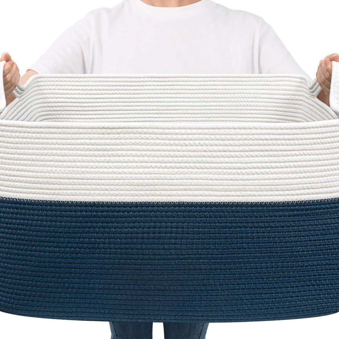 Women Versatile Storage Basket with Sturdy Handles Kalsten