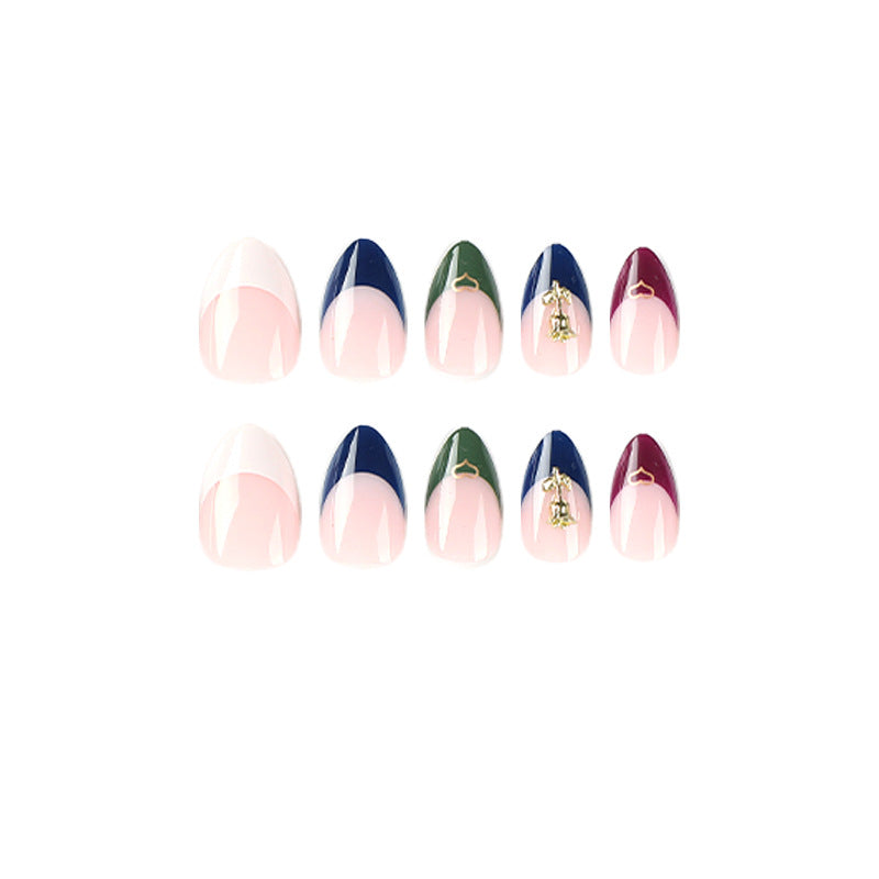 Artful Nail Tips with Glamorous Accents Kalsten