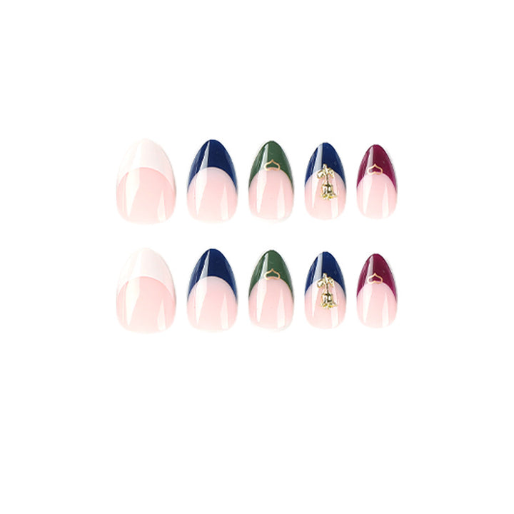 Artful Nail Tips with Glamorous Accents Kalsten