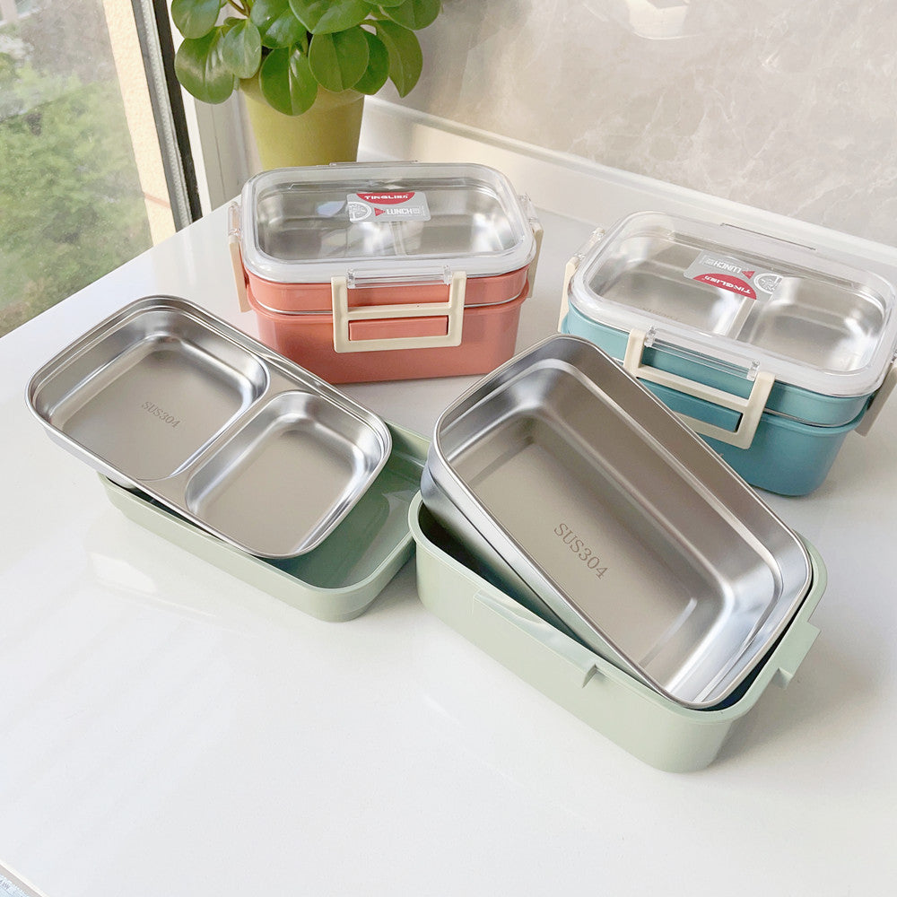 Multi-Divisional Stainless Steel Lunch Container