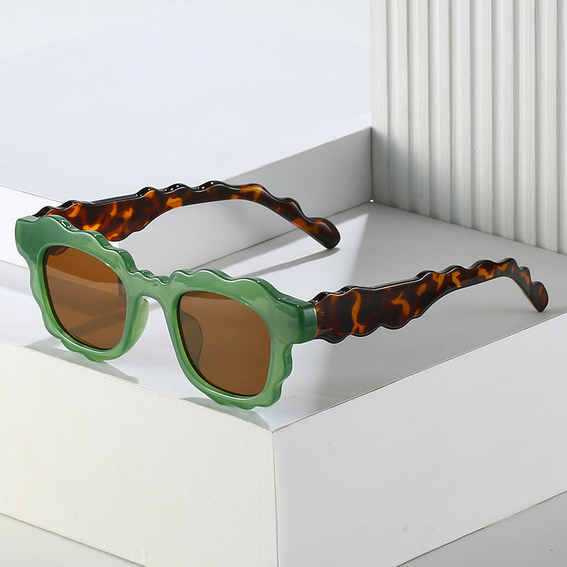 Unique Shaped Frame Sunglasses Kalsten