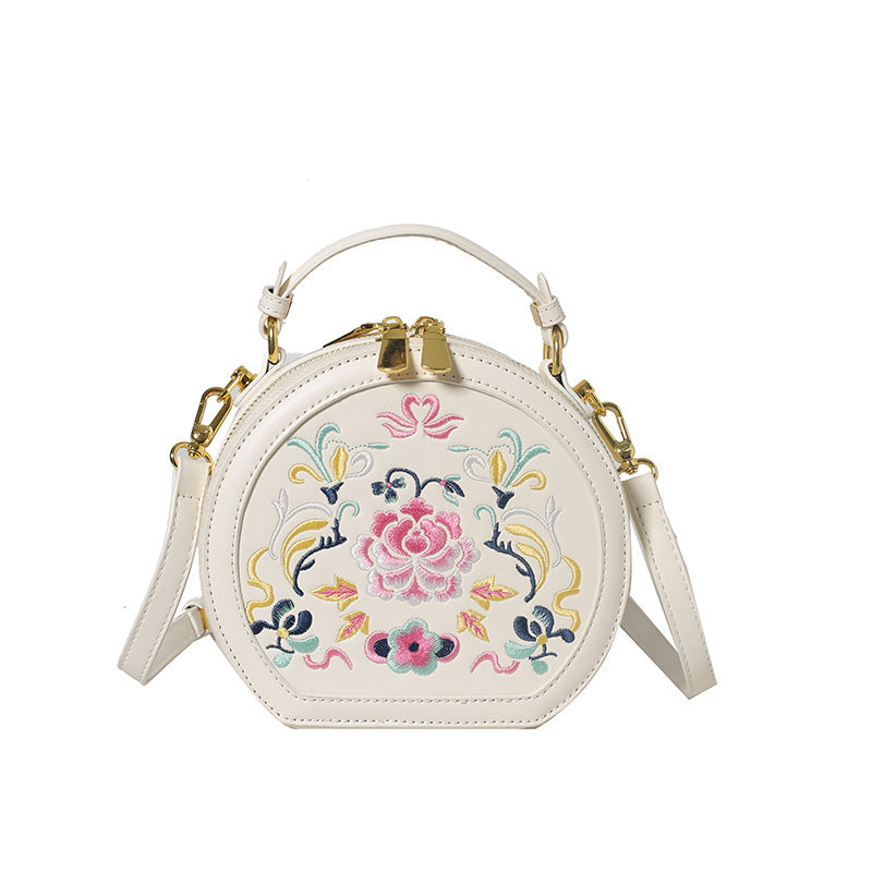 Vintage Floral Embroidered Handbag Kalsten