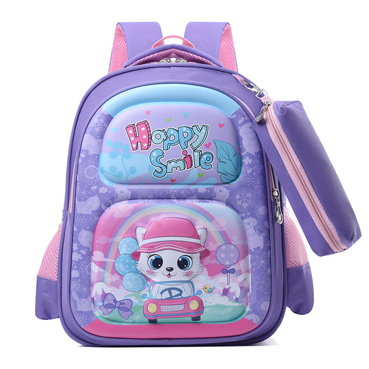 Playful Illustrated Backpack Kalsten