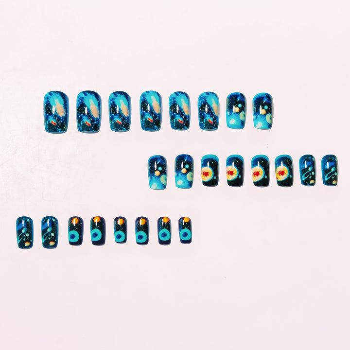 Artificial nails in galactic space design Kalsten