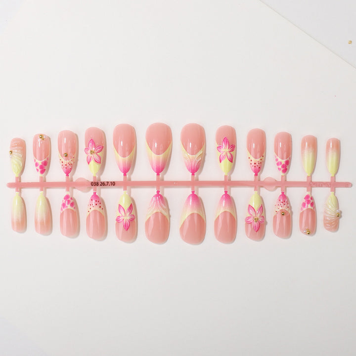 Premium Decorative Gel Nail Tips Kalsten