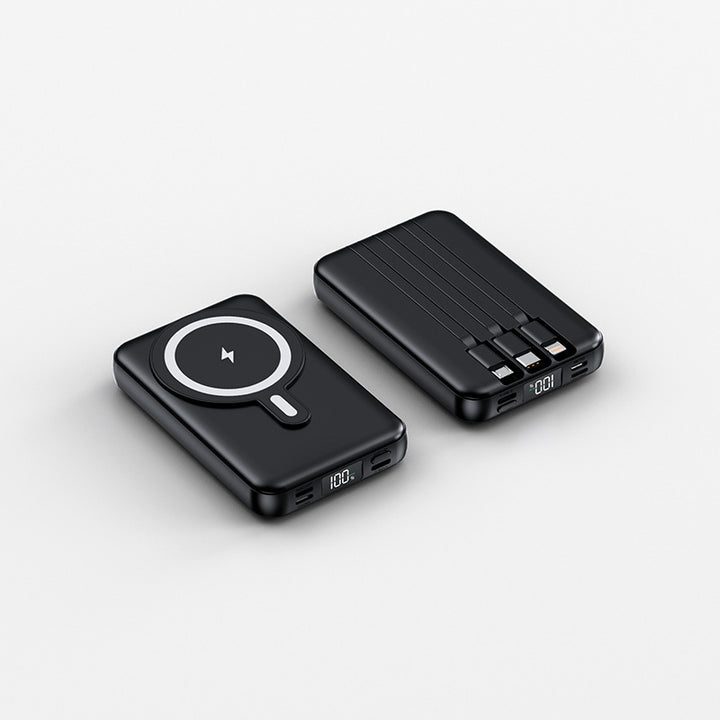 Portable power bank with wireless charging function and digital display Kalsten