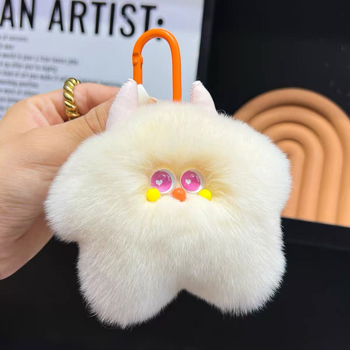 Cute Plush Fur Climbing Keychain Kalsten