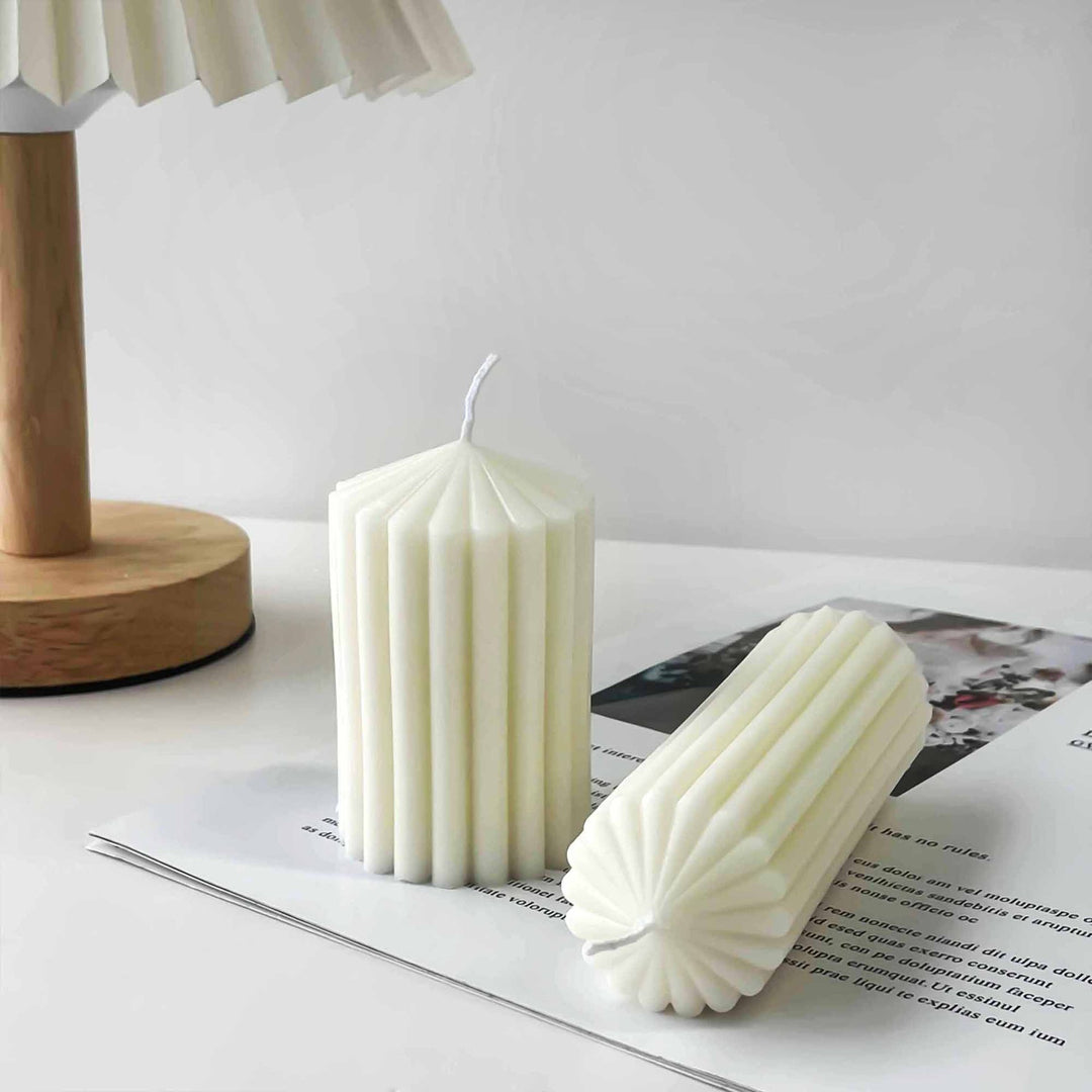 Sculpted Column Candle