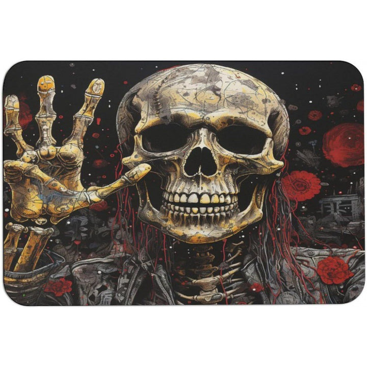 Halloween-Themed Welcome Mat Kalsten
