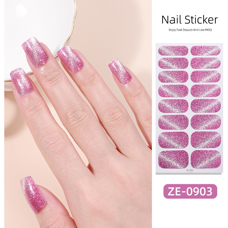 Ombre Glitter Nail Wraps