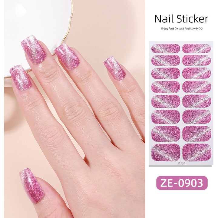 Ombre Glitter Nail Wraps