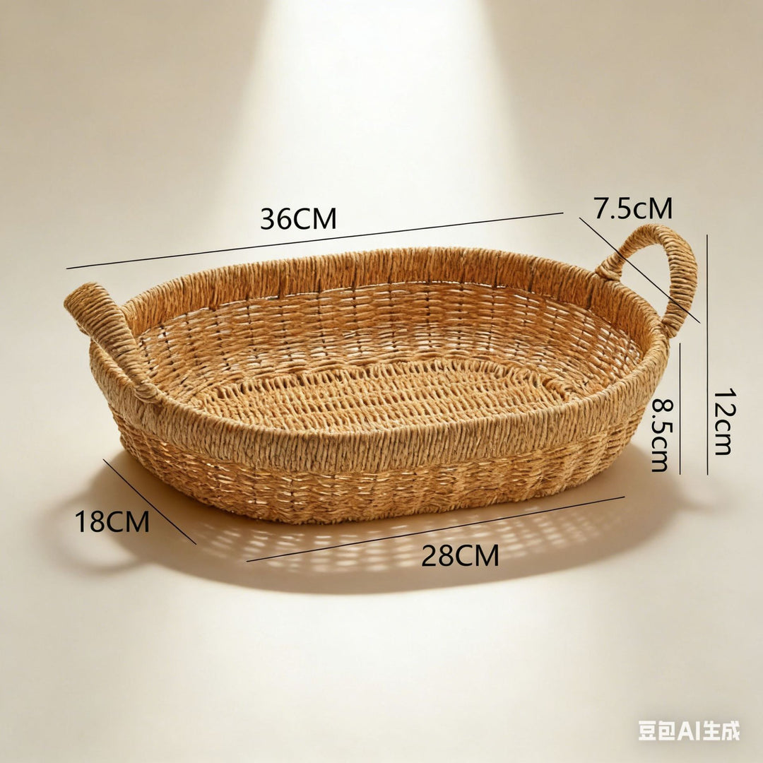 Women's decorative rattan basket Kalsten