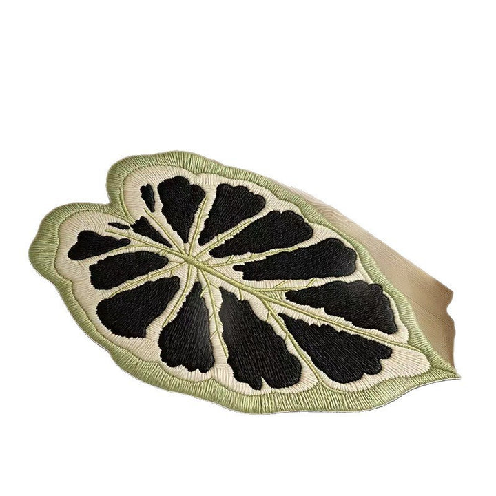 Monstera Leaf Shaped Floor Mat Kalsten