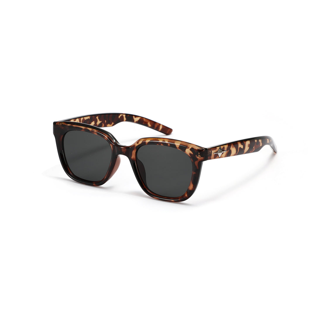Ladies fashionable transparent sunglasses with slim frame and UV protection Kalsten