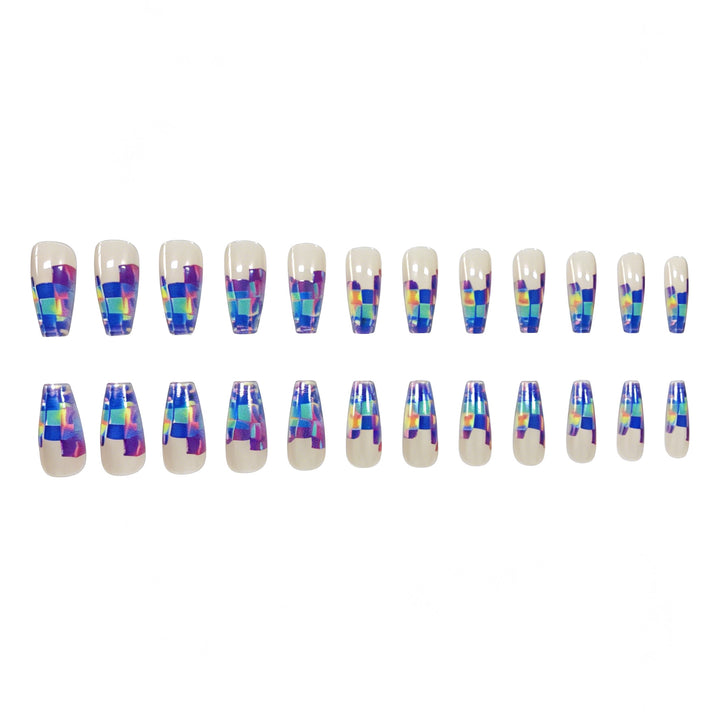 Artistic Transparent Acrylic Nail Extensions Kalsten