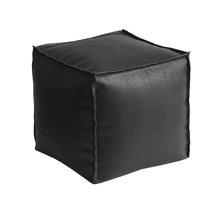 Ladies Comfortable Seat Pouf made of high-quality Faux Leather Kalsten