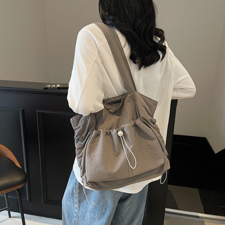 Casual Multi-Pocket Tote Bag