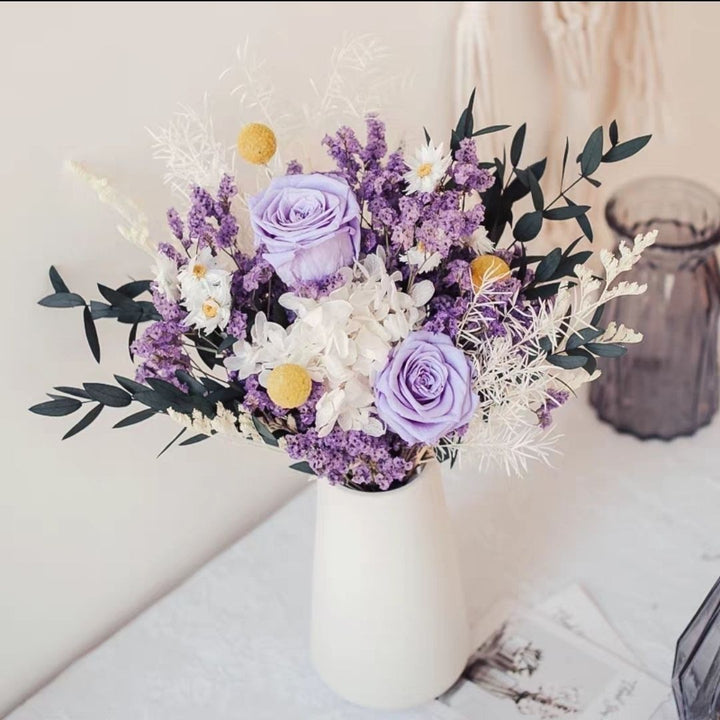 Dried Flower Bouquet Centerpiece