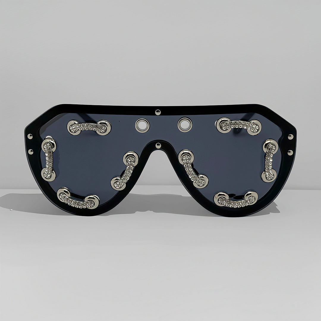 Women's extravagant designer sunglasses with sparkling accents Kalsten