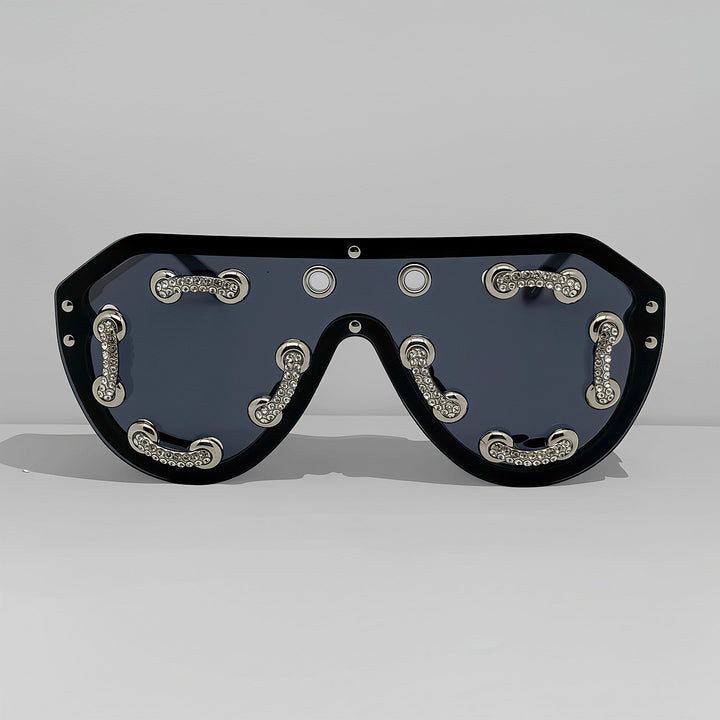 Women's extravagant designer sunglasses with sparkling accents Kalsten
