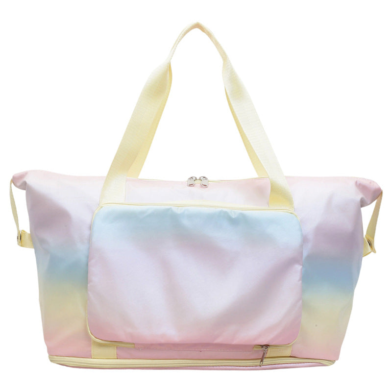 Color Block Travel Duffle Bag Kalsten